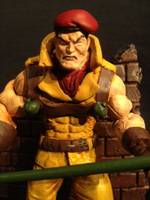 Street Fighter Rolento (Street Fighter) Custom Action Figure