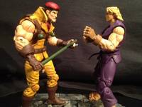 Street Fighter Rolento (Street Fighter) Custom Action Figure