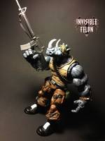 Rocksteady (Teenage Mutant Ninja Turtles) Custom Action Figure