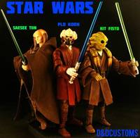 Kit Fisto Jedi Master Knight (Star Wars) Custom Action Figure