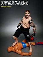 Duwald Groenie MMA FIGHTER (Martial Arts) Custom Action Figure