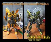 Battle Damage Bumblebee (Transformers) Custom Action Figure