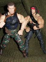Rambo and Swazenegger (Rambo) Custom Action Figure