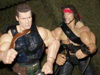Rambo and Swazenegger (Rambo) Custom Action Figure