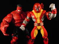 Avx Red Hulk Vs Colossus (Avengers) Custom Action Figure