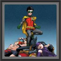 Robin Damian Wayne (DC Infinite Heroes) Custom Action Figure