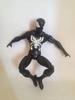 Classic Spider-Man ( Black Suit ) (Marvel Legends) Custom Action Figure