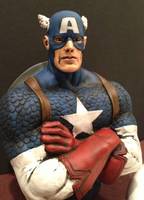 Captain America Bust (Captain America) Custom Action Figure