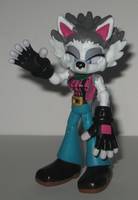 Skylar the Husky (Sonic) Custom Action Figure