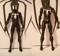 Symbiote Spiderman (Spider-Man) Custom Action Figure