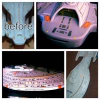 USS Voyager (Star Trek) Custom Action Figure