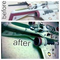 A.R.C.-170 Starfighter (Battle Damage) (Star Wars) Custom Vehicle