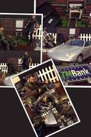 Gangsters Diorama (Original) Custom Diorama / Playset