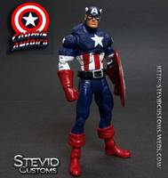 Captain America (Marvel Legends) Custom Action Figure
