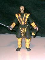 Mortal Kombat Scorpion ( Skull Head 1 ) (Mortal Kombat) Custom Action Figure