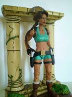 Top Cow Comic Style Lara Croft (Tomb Raider) Custom Action Figure