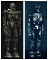 U-87 Cyber Combat Unit (Caprica) (Battlestar Galactica) Custom Action Figure