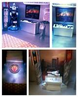 Caprica Museum of Colonial History (Battlestar Galactica) Custom Diorama / Playset