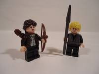 Hunger Games Lego Minifigures (Lego) Custom Action Figure