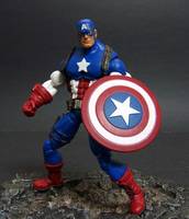 Captain America Olivetti Stye (Marvel Legends) Custom Action Figure