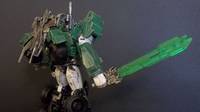 Green Lantern Optimus Prime (Transformers) Custom Action Figure