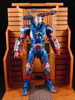 Iron Patriot War Machine Concept (Iron Man) Custom Action Figure