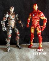 Fear Itself Iron Man (Marvel Universe) Custom Action Figure