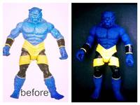 Beast (Astonishing X-Men) Repaint (Marvel Legends) Custom Action Figure