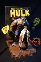 The Incredible Zombie Hulk #1 (Marvel Legends) Custom Diorama / Playset