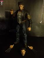 Marvel Legends Style Movie Wolverine 1 (Battle Attack Logan) (X-Men - Movies) Custom Action Figure