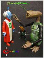 Green Lantern E.T. (Green Lantern) Custom Action Figure