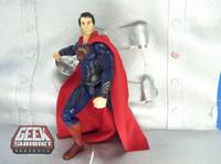 Man of Steel | Superman with Fabric Cape (Movie Masters) Custom Action Figure