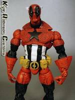 Captain America Suit Deadpool (Amalgam) Custom Action Figure