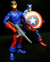 Captain America and Bucky (Marvel Legends) Custom Action Figure