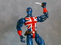 Union Jack (Invaders) Custom Action Figure