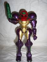 Samus Aran in Prime Gravity Suit (Metroid) Custom Action Figure