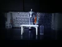 Stark Office with the Mark II (Marvel Universe) Custom Diorama / Playset