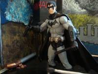 Dick Grayson Robin as Batman (Arkham Style) (Batman) Custom Action Figure