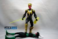 DC Injustice Thaal Sinestro Armored Version (Marvel Legends) Custom Action Figure