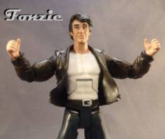 Fonzie (Mork and Mindy) Custom Action Figure