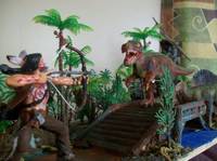 Turok Comics the Lost Land (Turok) Custom Diorama / Playset