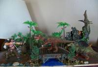 Turok Comics the Lost Land (Turok) Custom Diorama / Playset