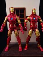 Heroic Age Iron Man (Improved Repaint) (Marvel Legends) Custom Action Figure