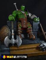 Planet Hulk Word War Hulk King Hulk Custom Figure (Incredible Hulk) Custom Action Figure