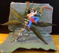 Turok Dinosaur Hunter Giant Mantis (Boss 2) (Turok) Custom Diorama / Playset