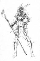 Stargirl  (New Look) (DC Infinite Heroes) Custom Action Figure