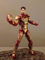Tony Stark/ Iron Man Mark 42 (Version 3) (Marvel Legends) Custom Action Figure