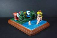 Princess Peach Relaxing (Nintendo) Custom Action Figure