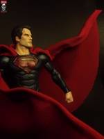 Man of Steel Version 2, Cloth Cape (Movie Masters) Custom Action Figure