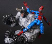 Spidey Showdowns: Ultimate Rhino (Marvel) Custom Action Figure